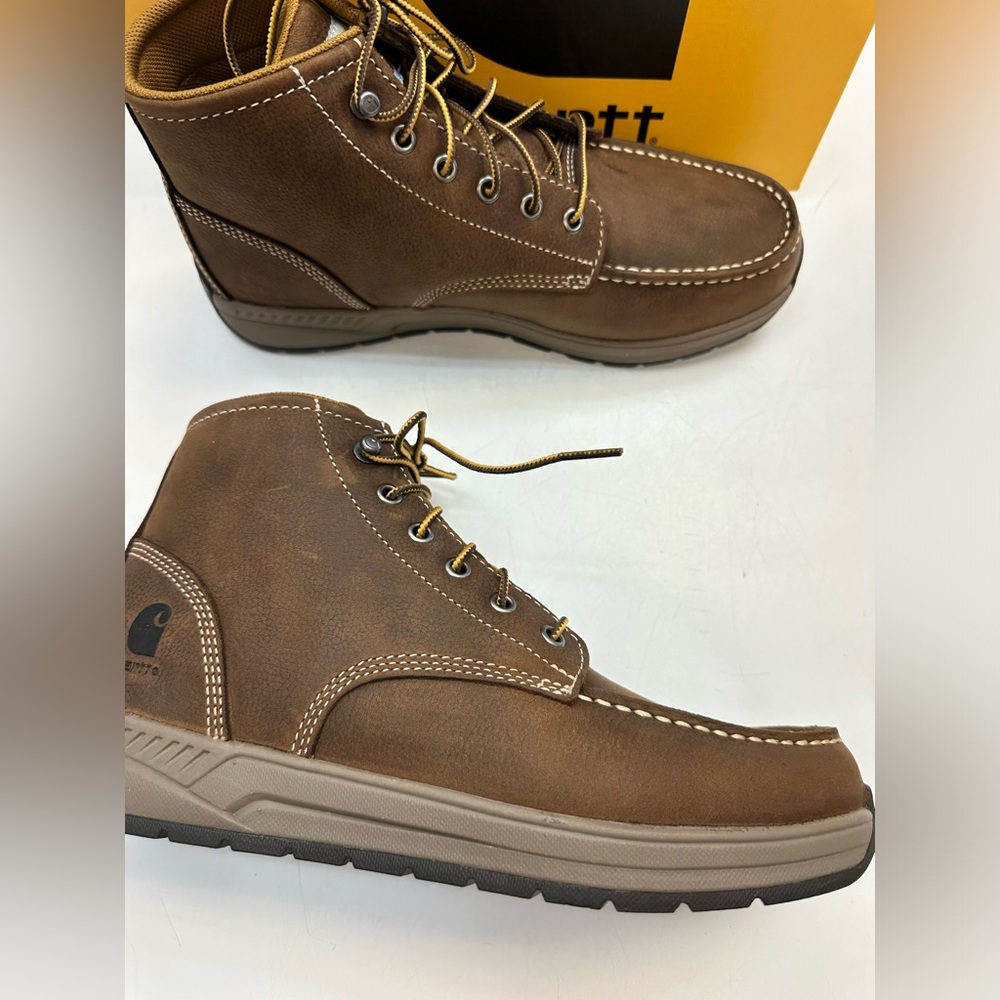 LIGHTWEIGHT WEDGE MOC TOE CHUKKA- MULTIPLE SIZES- NWT - Picture 4 of 5
